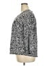 Vince Camuto Animal Print Silver 3/4 Sleeve Blouse Size 2X - photo 5