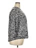 Vince Camuto Animal Print Silver 3/4 Sleeve Blouse Size 2X - photo 4
