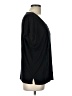 Edgely Color Block Solid Black Short Sleeve T-Shirt Size L - photo 4