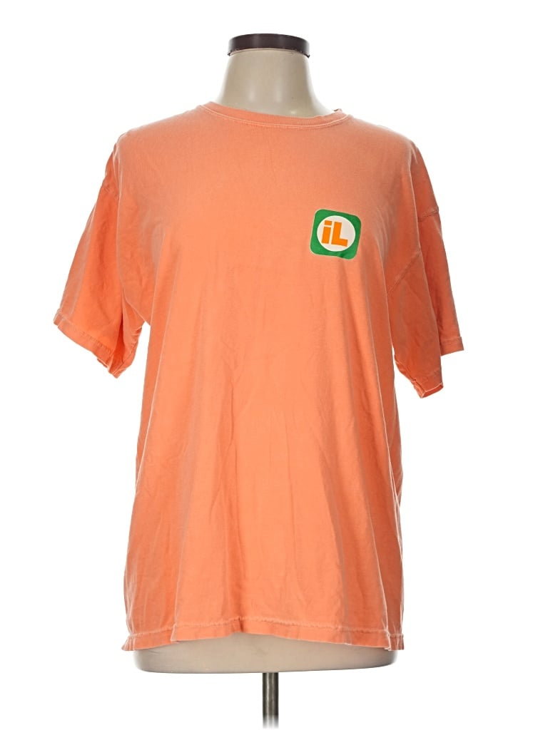 Pre-owned Comfort Colors Short Sleeve T-shirt In Orange