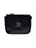 Badgley Mischka 100% Polyvinylchloride Black Shoulder Bag One size - photo 1