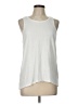 LUXE White Sleeveless T-Shirt Size L - photo 1