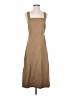Theory Solid Tan Casual Dress Size 4 - photo 1