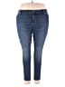 Old Navy Solid Blue Jeans Size 18 - photo 1