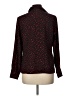 Elementz Polka Dots Black Long Sleeve Blouse Size L - photo 2
