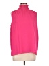 DKNY 100% Polyester Pink Sleeveless Blouse Size L - photo 1