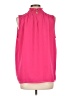 DKNY 100% Polyester Pink Sleeveless Blouse Size L - photo 2