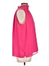 DKNY 100% Polyester Pink Sleeveless Blouse Size L - photo 4