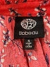 Bobeau 100% Rayon Red Short Sleeve Blouse Size S - photo 7