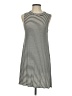 Everly Stripes Gray Casual Dress Size S - photo 1