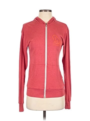 Canvas Zip Up Hoodie (view 1)