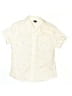 Art Class Stars Ivory Short Sleeve Button-Down Shirt Size M (kids) - photo 1