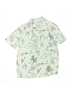 Abercrombie Kids Short Sleeve Button Down Shirt