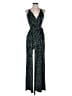 Kaileigh Polka Dots Black Jumpsuit Size S - photo 1