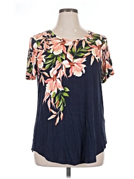 Jm Collection Short Sleeve Blouse
