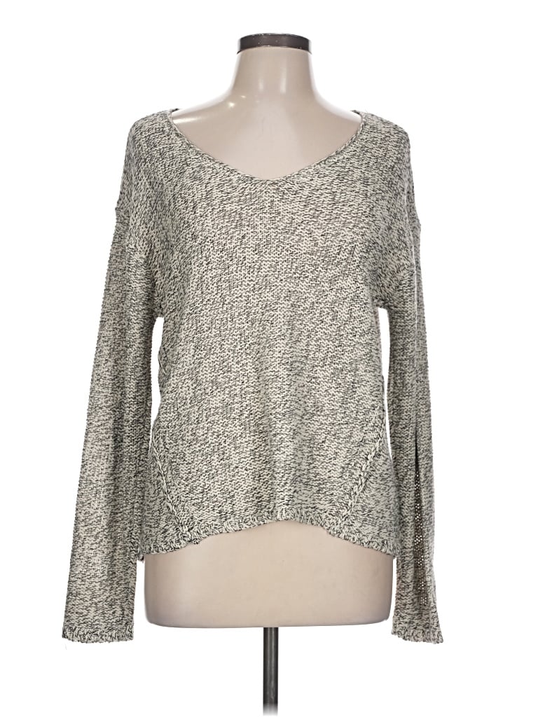 Pre-owned Rdi Pullover Sweater In Silver