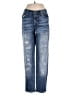 KANCAN JEANS Hearts Blue Jeans Size 26 waist - photo 1