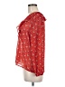 Ann Taylor LOFT Outlet 100% Polyester Red Long Sleeve Blouse Size M - photo 5