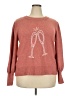 LC Lauren Conrad Orange Pullover Sweater Size XXL - photo 1