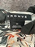 Trouve 100% Polyester Silver Short Sleeve Blouse Size XS - photo 7