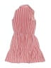 Lily Bleu 100% Polyester Stripes Red Dress Size 8 - photo 2