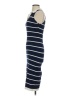 Dee Elly 100% Polyester Stripes Blue Casual Dress Size S - photo 5