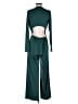 BCBGeneration Solid Teal Jumpsuit Size S - photo 2