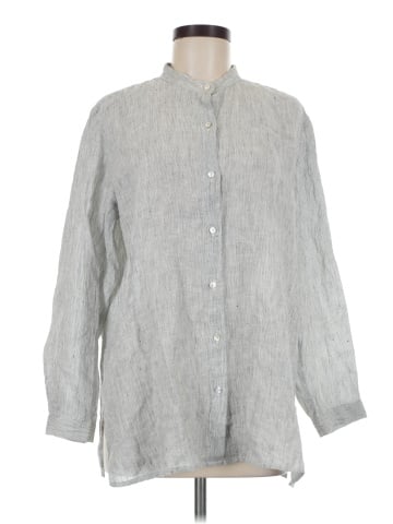 Eileen Fisher 3/4 Sleeve Button-Down Shirt (view 1)