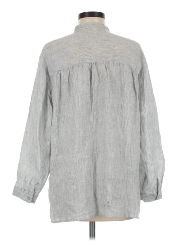 Eileen Fisher 3/4 Sleeve Button-Down Shirt (view 2)