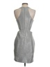 Express Metallic Silver Cocktail Dress Size 4 - photo 2