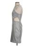 Express Metallic Silver Cocktail Dress Size 4 - photo 5