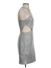 Express Metallic Silver Cocktail Dress Size 4 - photo 4