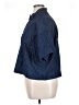 Ann Taylor LOFT Blue 3/4 Sleeve Button-Down Shirt Size XL - photo 5