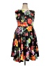 Grace Karin Tropical Black Cocktail Dress Size XXL - photo 1