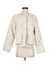 LEON & HARPER 100% Cotton Stars Ivory Jacket Size XS - photo 1