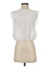 MELLODAY White Sleeveless Blouse Size S - photo 1