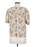 Assorted Brands Ivory Short Sleeve Blouse Size M (estimated) - photo 2