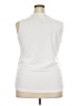 Automet White Sleeveless T-Shirt Size 2X - photo 2