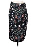 A.L.C. Print Black Casual Skirt Size 2 - photo 1