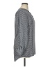 The Limited 100% Polyester Gray Long Sleeve Blouse Size 16 - photo 4