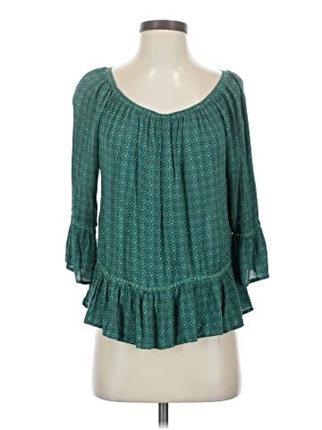 Democracy 3/4 Sleeve Blouse (view 1)