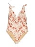 Old Navy Print Ivory One Piece Swimsuit Size XL - photo 1