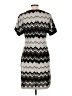 Jonathan Martin Chevron-herringbone Gray Casual Dress Size 12 - photo 2