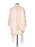 Sadie & Sage 100% Polyester Pink Poncho Size S - photo 2