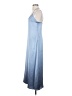 Stradivarius 100% Polyester Blue Casual Dress Size S - photo 5