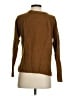 J.Crew 100% Wool Chevron-herringbone Brown Wool Pullover Sweater Size S - photo 2