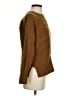 J.Crew 100% Wool Chevron-herringbone Brown Wool Pullover Sweater Size S - photo 4