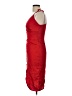 Unbranded 100% Polyester Red Cocktail Dress Size 10 - photo 5
