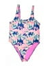 Chubbies Print Pink One Piece Swimsuit Size L - photo 1