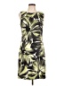 Connected Apparel Tropical Green Casual Dress Size 12 - photo 1
